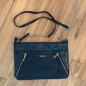 River Island black and gold purse